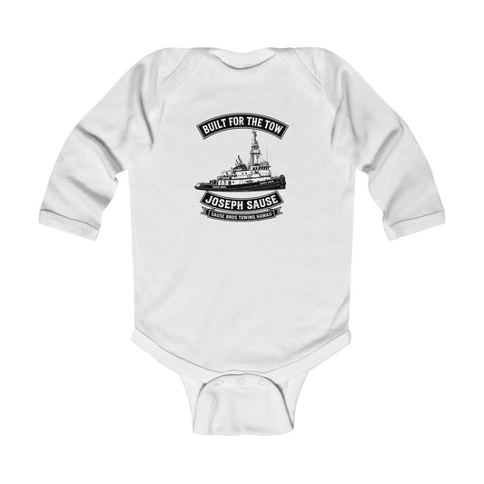 Infant Bodysuit "Built for the Tow" Tugboat Graphic — Joseph Sause Design