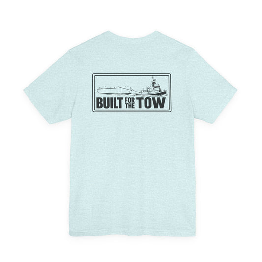 Life on the Wire Towboat Crew T-Shirt — Built for the Tow Maritime Tee