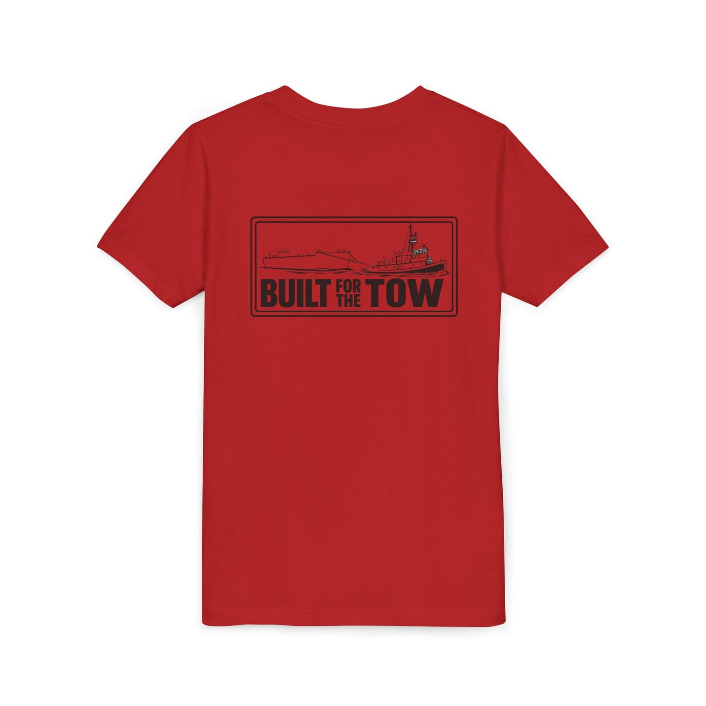 Youth Tee — Life on the Wire Tugboat Graphic