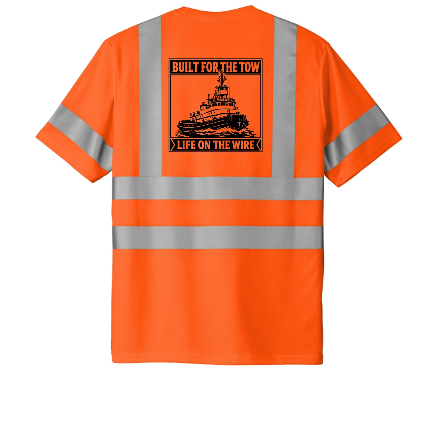 Safety Orange - CS200 - BACK