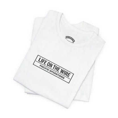 T-Shirt — "Life on the Wire / Built for the Tow" Towboat Crew Tee