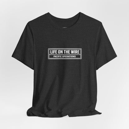 T-Shirt — "Life on the Wire / Built for the Tow" Towboat Crew Tee