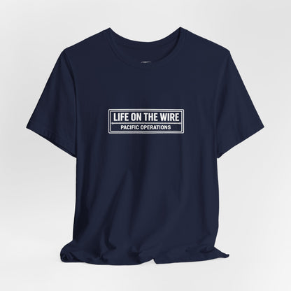 T-Shirt — "Life on the Wire / Built for the Tow" Towboat Crew Tee