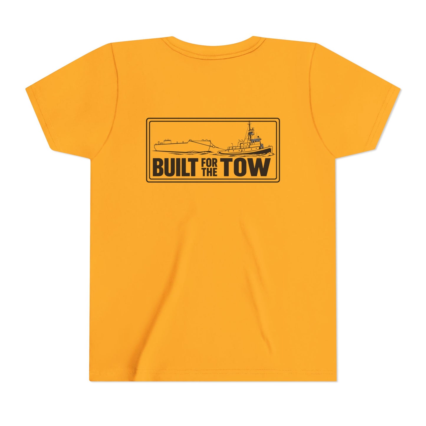 Youth Tee — Life on the Wire Tugboat Graphic
