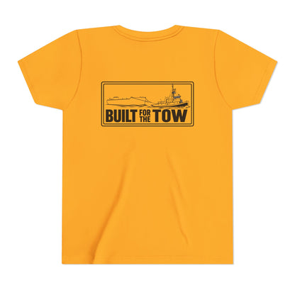 Youth Tee — Life on the Wire Tugboat Graphic