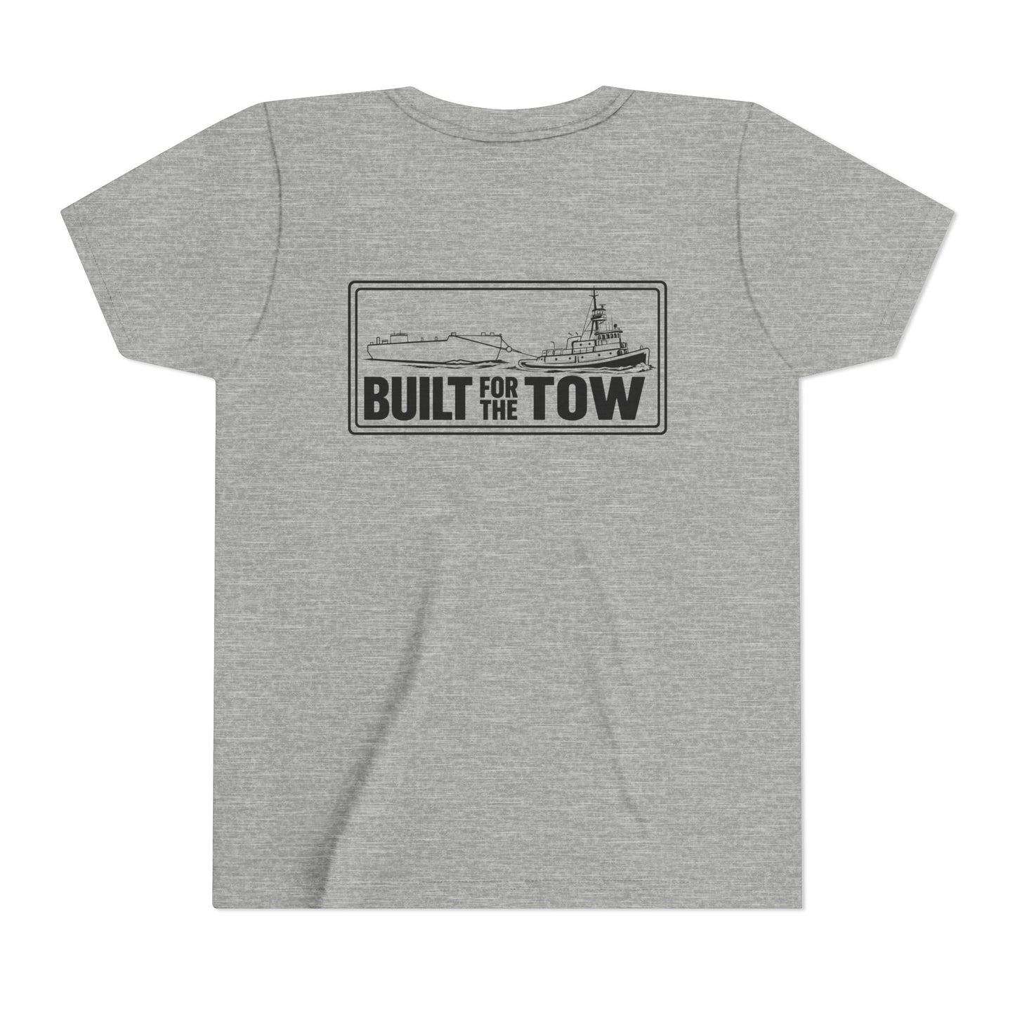 Youth Tee — Life on the Wire Tugboat Graphic