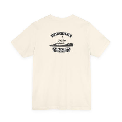 Built for the Tow T-Shirt — Tugboat Graphic with 'Built for the Tow' Text