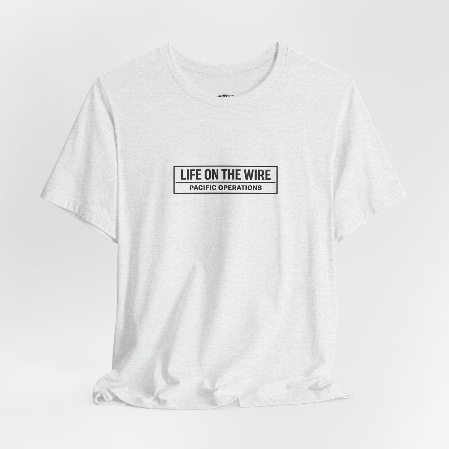 T-Shirt — "Life on the Wire / Built for the Tow" Towboat Crew Tee