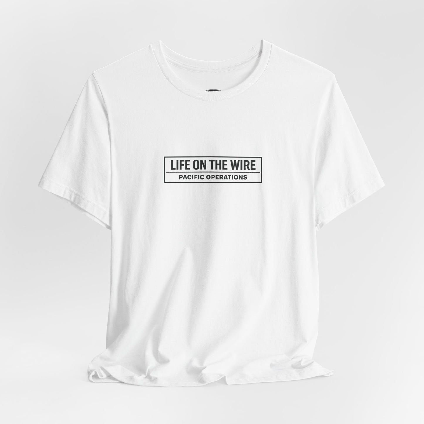 T-Shirt — "Life on the Wire / Built for the Tow" Towboat Crew Tee