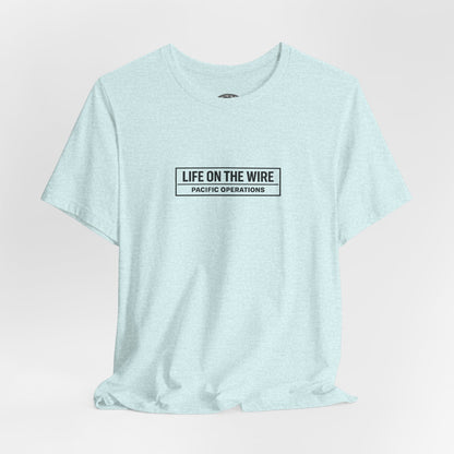 Life on the Wire Tugboat T-Shirt — Built for the Tow Maritime Tee