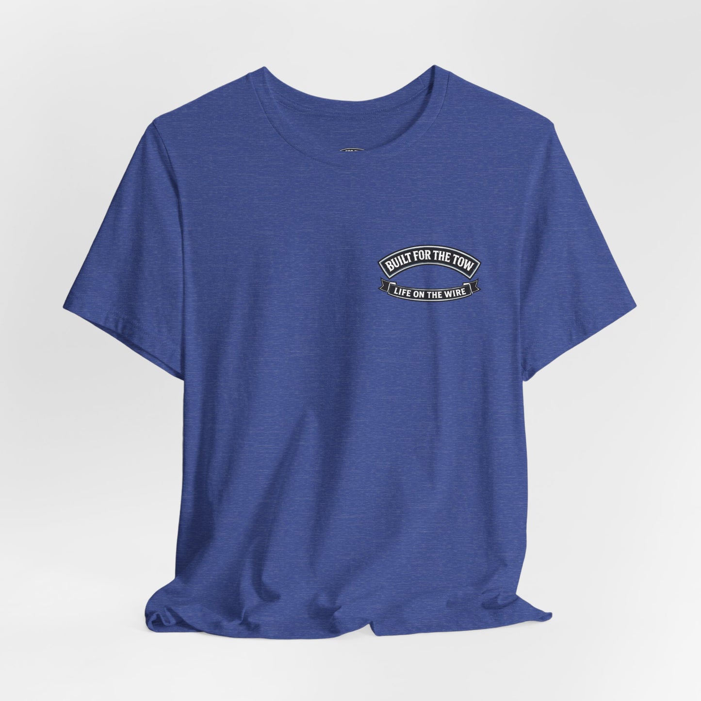 Built for the Tow T-Shirt — Tug Capt. Les EASOM Towboat Crew Tee