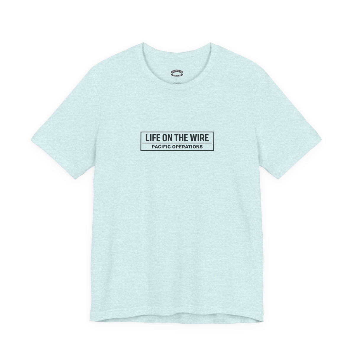 Life on the Wire Tugboat T-Shirt — Built for the Tow Maritime Tee