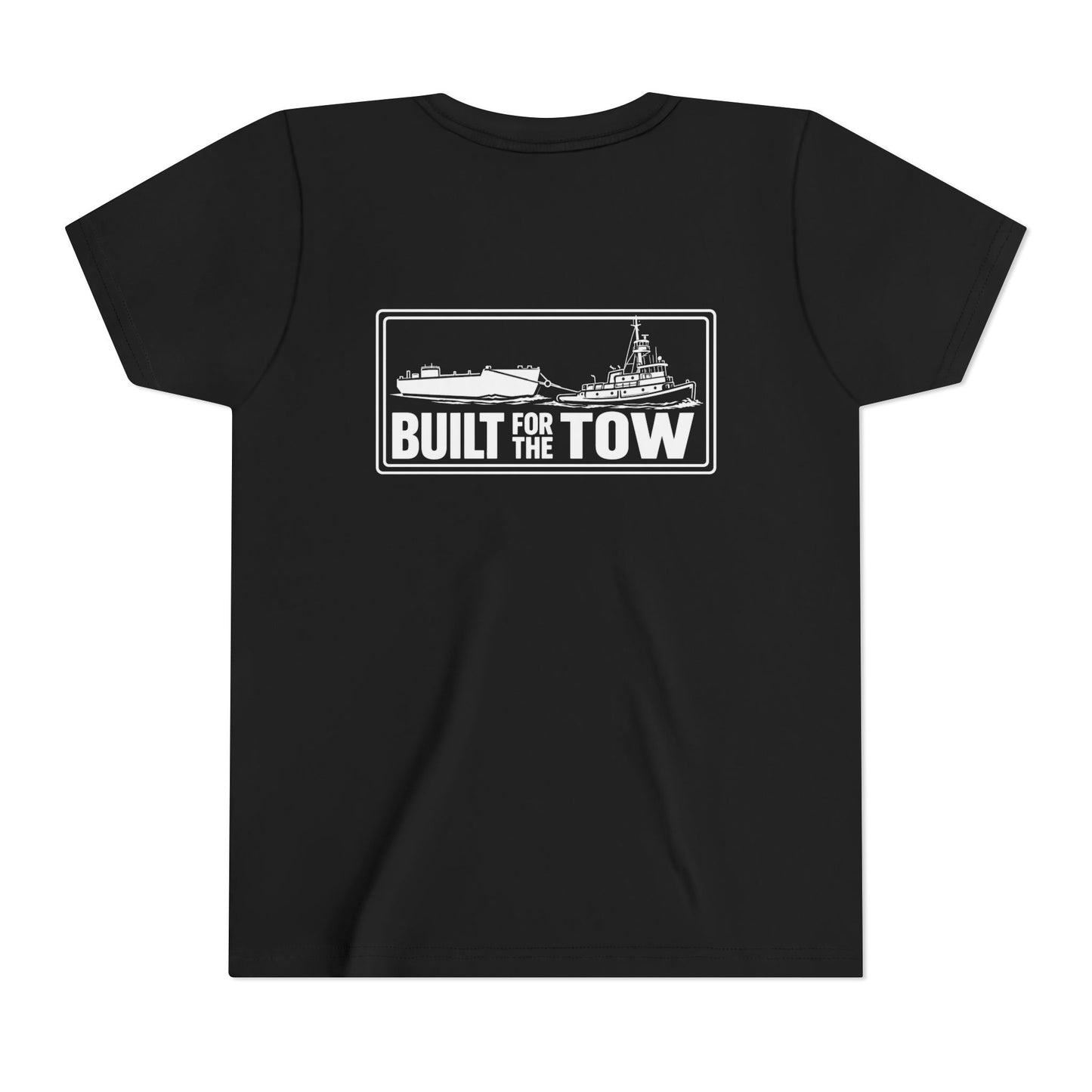 Youth Tee — Life on the Wire Tugboat Graphic