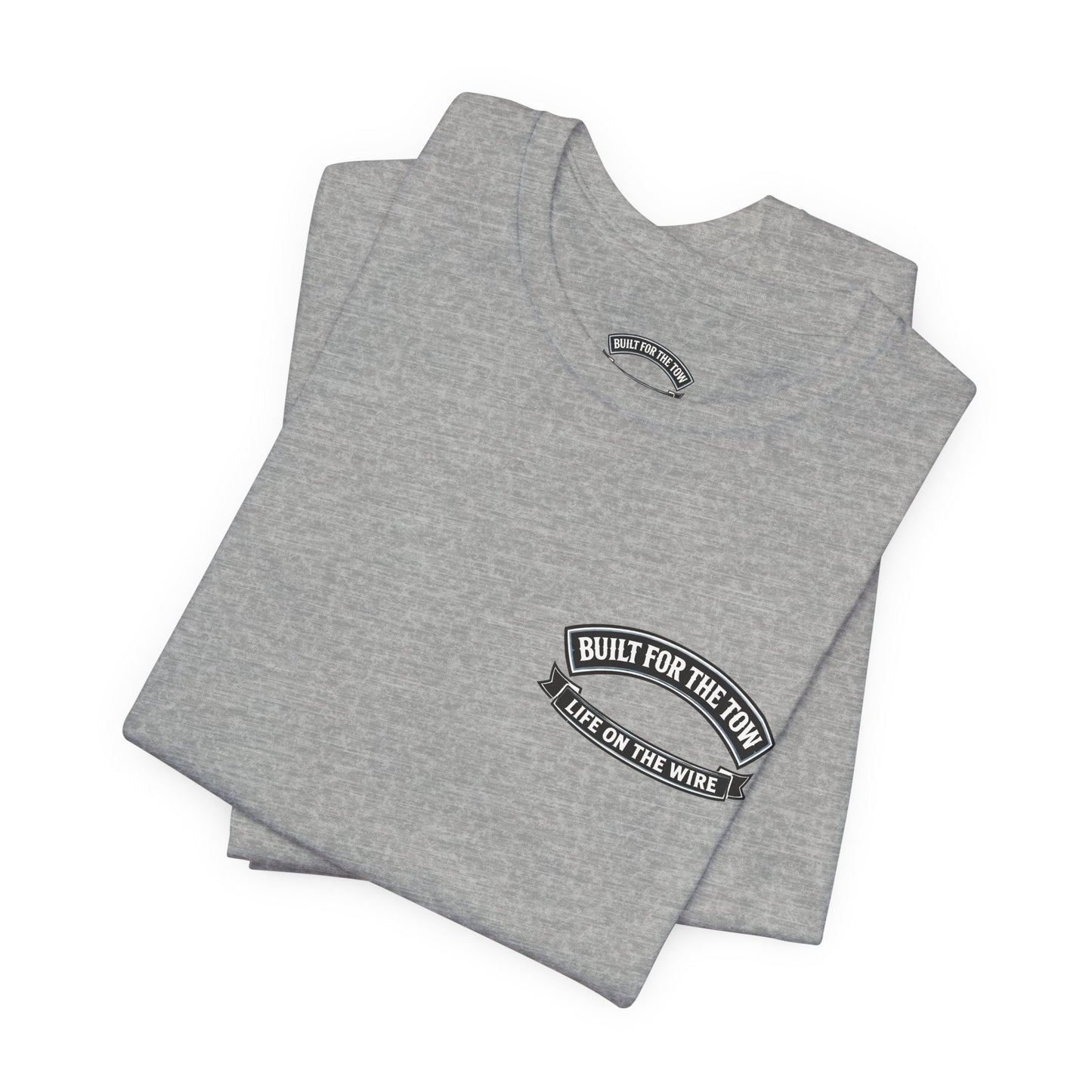 Built for the Tow T-Shirt — Tug Capt. Les EASOM Towboat Crew Tee