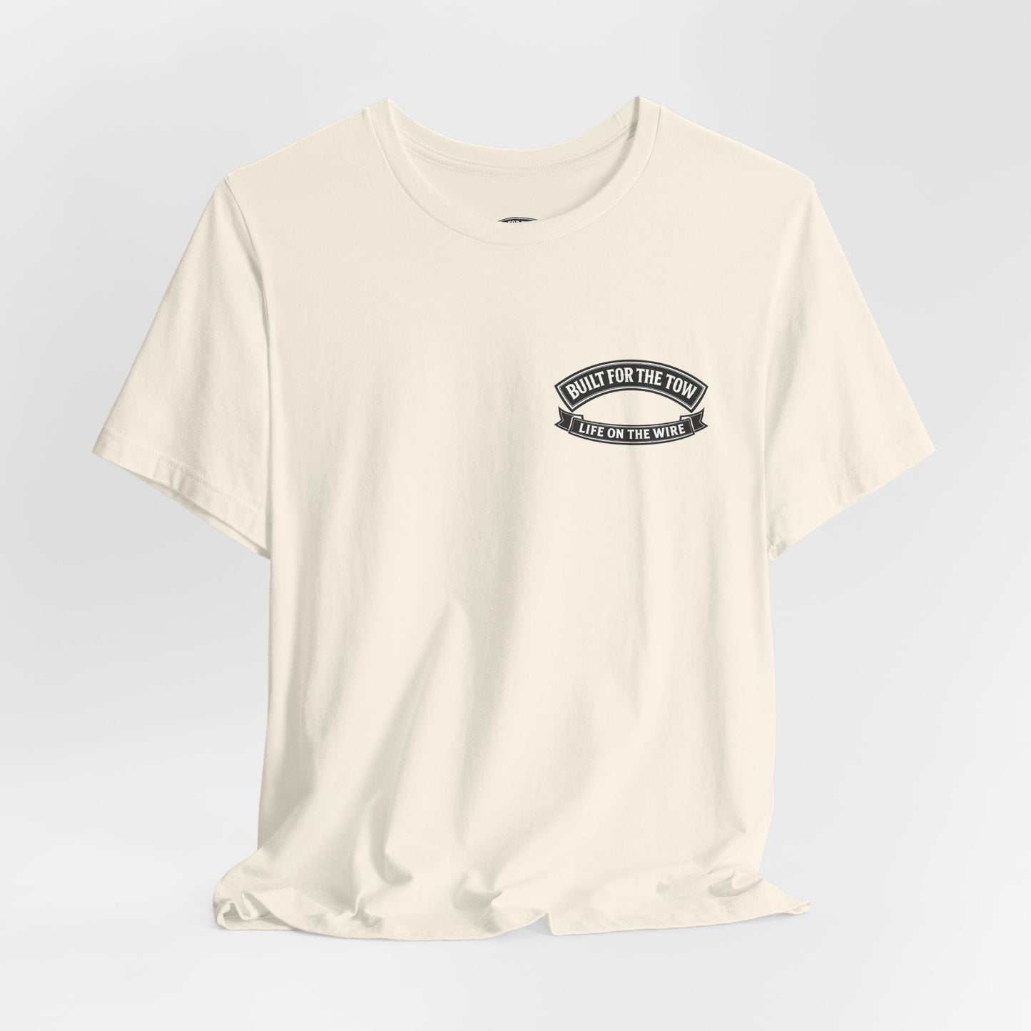 Tugboat T-Shirt — "Built for the Tow" Mary Cathrine Sause Bros Towing Tee