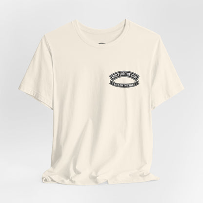 Tugboat T-Shirt — "Built for the Tow" Mary Cathrine Sause Bros Towing Tee
