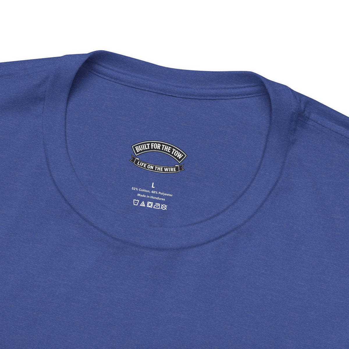 Life on the Wire Tugboat T-Shirt — Built for the Tow Maritime Tee