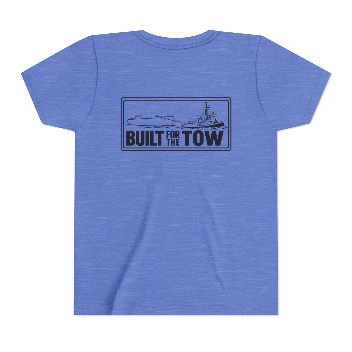 Youth Tee — Life on the Wire Tugboat Graphic