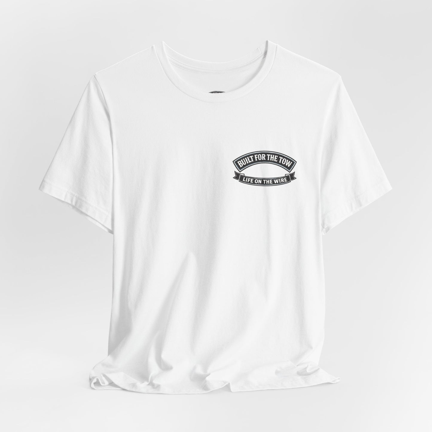 Built for the Tow T-Shirt — Tug Capt. Les EASOM Towboat Crew Tee