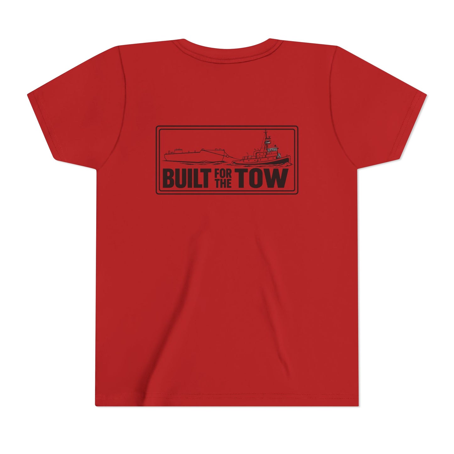 Youth Tee — Life on the Wire Tugboat Graphic