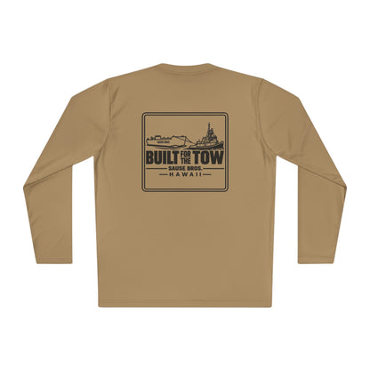 Built for the Tow  DRI FIT Long Sleeve Tee — Crew Boat Towing Graphic Shirt