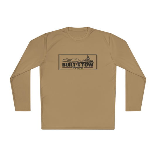 Built for the Tow  DRI FIT Long Sleeve Tee — Crew Boat Towing Graphic Shirt