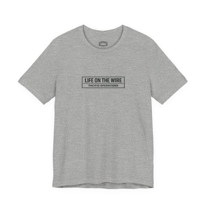 T-Shirt — "Life on the Wire / Built for the Tow" Towboat Crew Tee