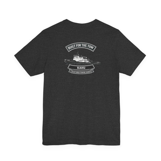 Built for the Tow T-Shirt — Tug Kahu Towboat Crew Tee