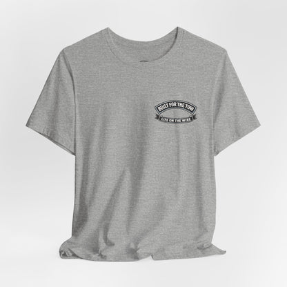 Built for the Tow T-Shirt — Tug Capt. Les EASOM Towboat Crew Tee
