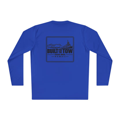 Built for the Tow  DRI FIT Long Sleeve Tee — Crew Boat Towing Graphic Shirt