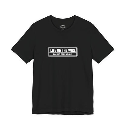 T-Shirt — "Life on the Wire / Built for the Tow" Towboat Crew Tee