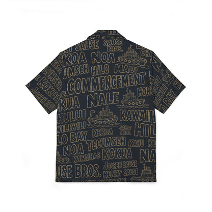 Vintage Island Aloha Shirt — Built for the Tow Hawaii Maritime Shirt