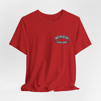 Tugboat T-Shirt — "Built for the Tow" Mary Cathrine Sause Bros Towing Tee