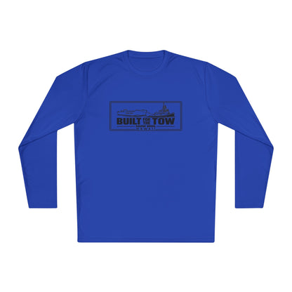 Built for the Tow  DRI FIT Long Sleeve Tee — Crew Boat Towing Graphic Shirt