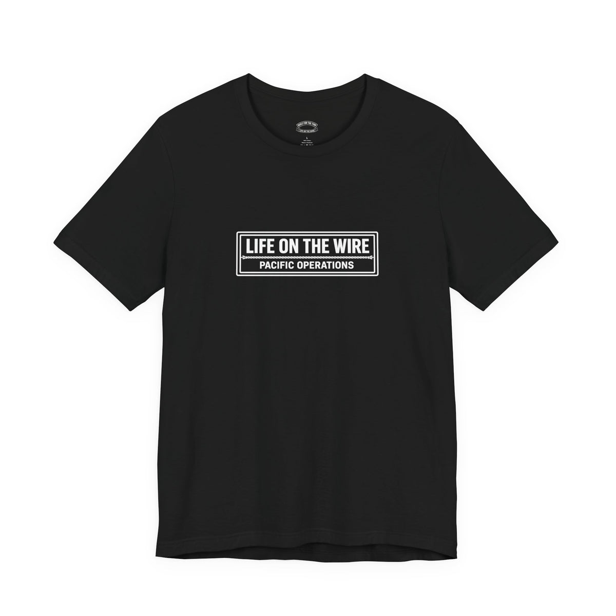 Life on the Wire Tugboat T-Shirt — Built for the Tow Maritime Tee