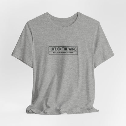 T-Shirt — "Life on the Wire / Built for the Tow" Towboat Crew Tee