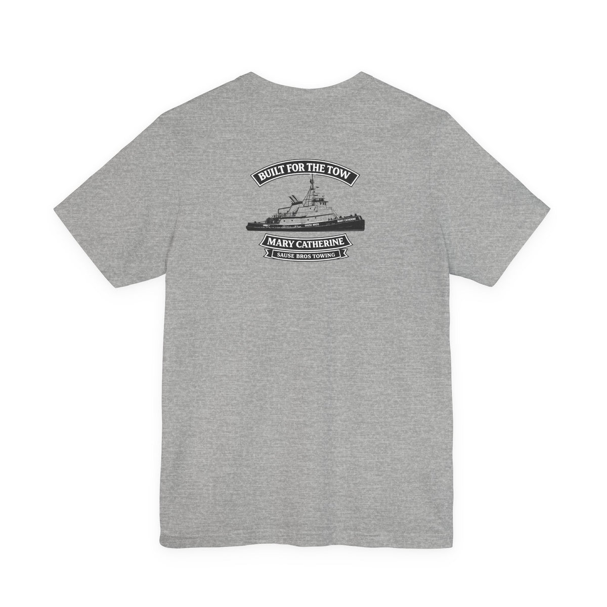 Built for the Tow T-Shirt — Tugboat Graphic with 'Built for the Tow' Text