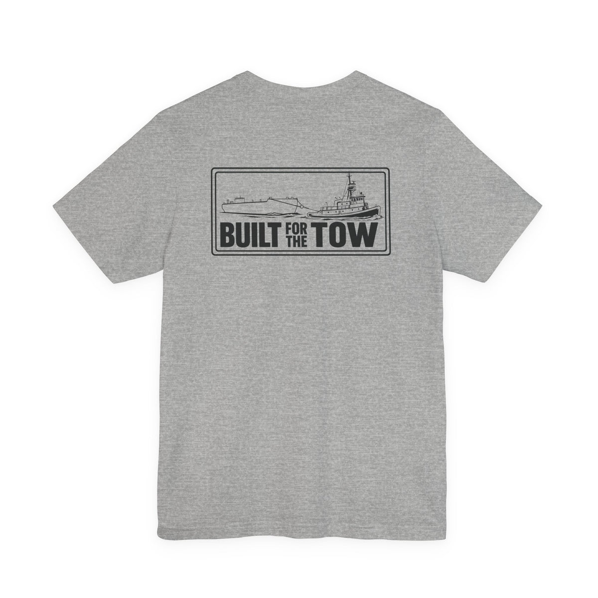 Life on the Wire Tugboat T-Shirt — Built for the Tow Maritime Tee