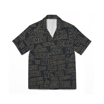 Vintage Island Aloha Shirt — Built for the Tow Hawaii Maritime Shirt
