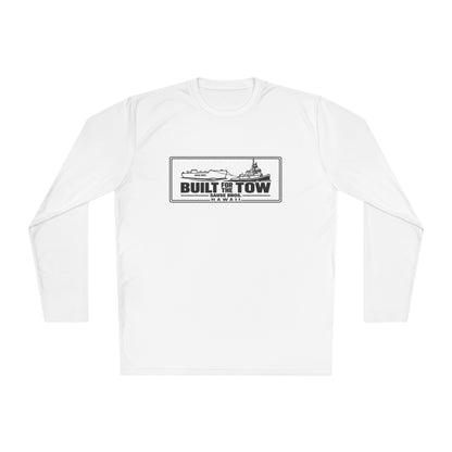Built for the Tow  DRI FIT Long Sleeve Tee — Crew Boat Towing Graphic Shirt
