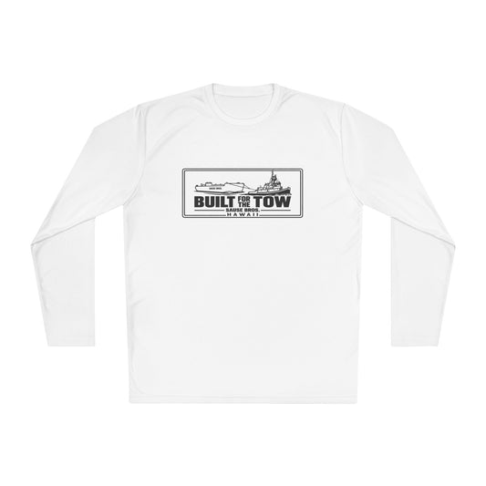 Built for the Tow  DRI FIT Long Sleeve Tee — Crew Boat Towing Graphic Shirt