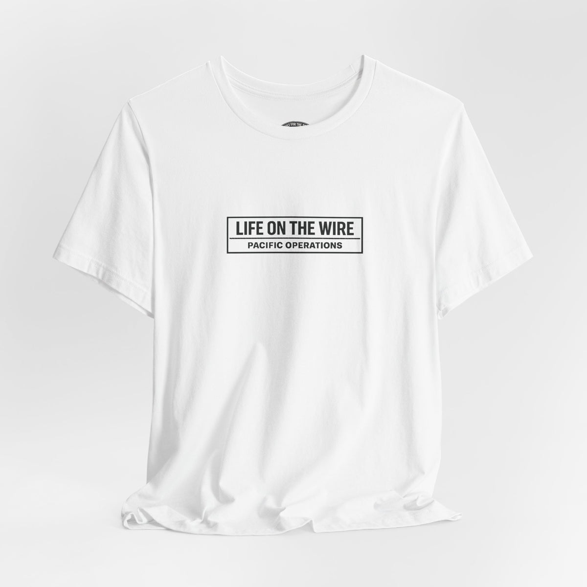 Life on the Wire Tugboat T-Shirt — Built for the Tow Maritime Tee