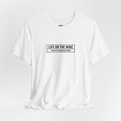 Life on the Wire Tugboat T-Shirt — Built for the Tow Maritime Tee
