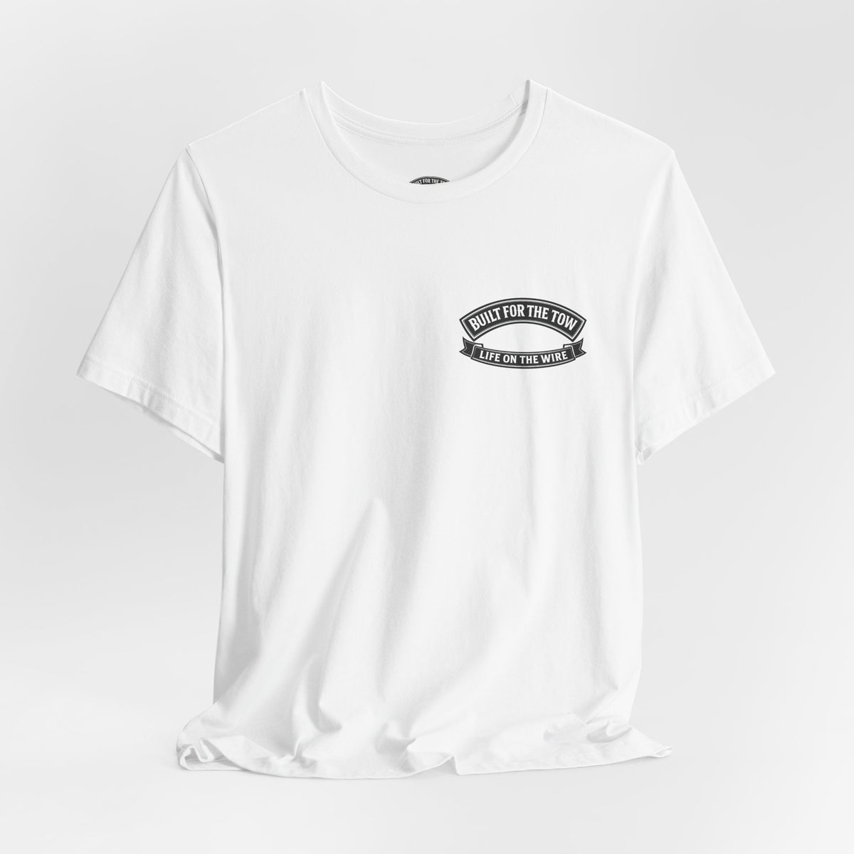 Built for the Tow T-Shirt — Tugboat Graphic with 'Built for the Tow' Text