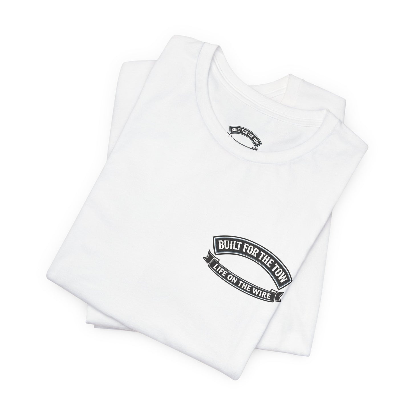 Built for the Tow T-Shirt — Tug Capt. Les EASOM Towboat Crew Tee