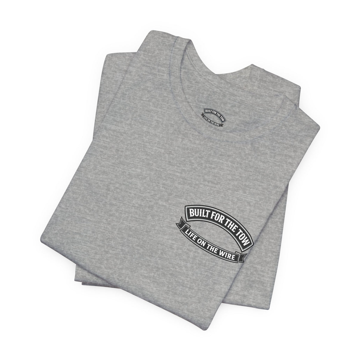 Built for the Tow T-Shirt — Tugboat Graphic with 'Built for the Tow' Text