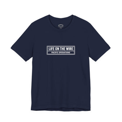 T-Shirt — "Life on the Wire / Built for the Tow" Towboat Crew Tee