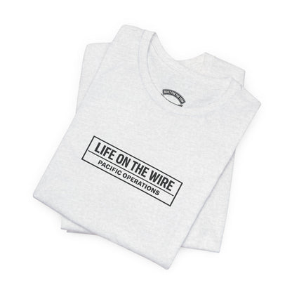 T-Shirt — "Life on the Wire / Built for the Tow" Towboat Crew Tee