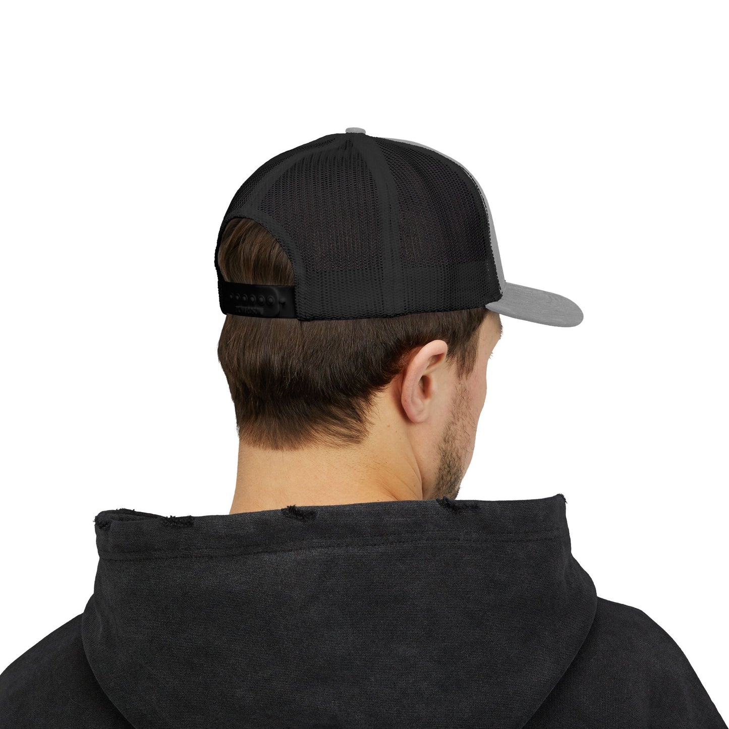 Vintage Trucker Hat – 'Built for the tow' Embroidered Snapback