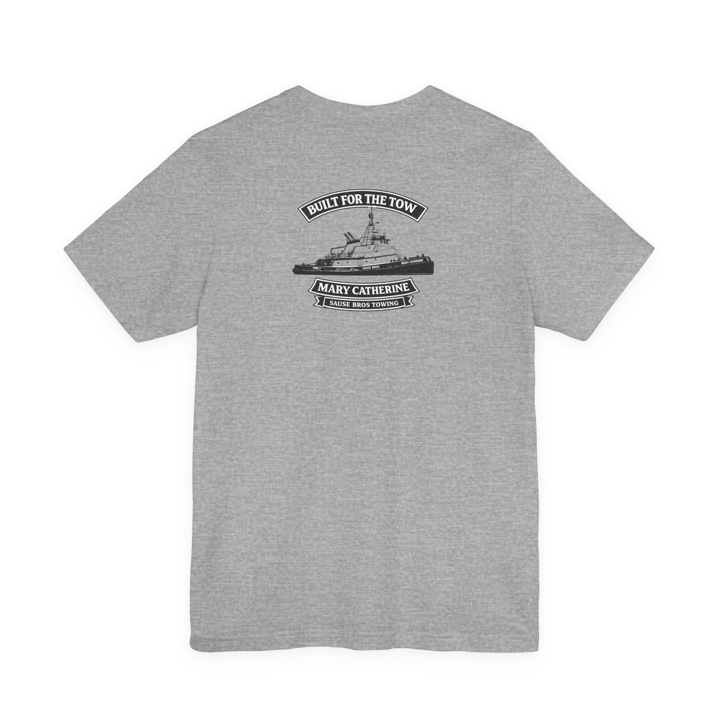 Built for the Tow T-Shirt — Tugboat Graphic with 'Built for the Tow' Text